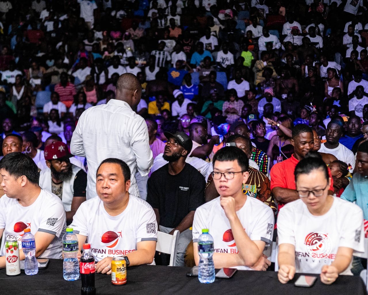 Boxing Event Action Shot 2